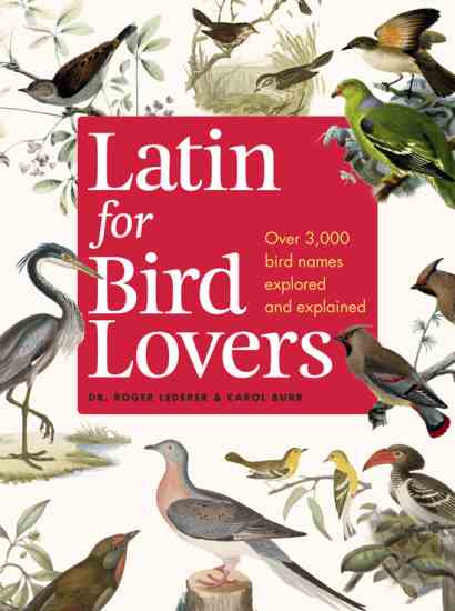 
“Latin for Bird Lovers,” by Roger Lederer and Carol Burr, explains how and why birds are named using Greek and Latin terms and opens up a new way of understanding birds.
